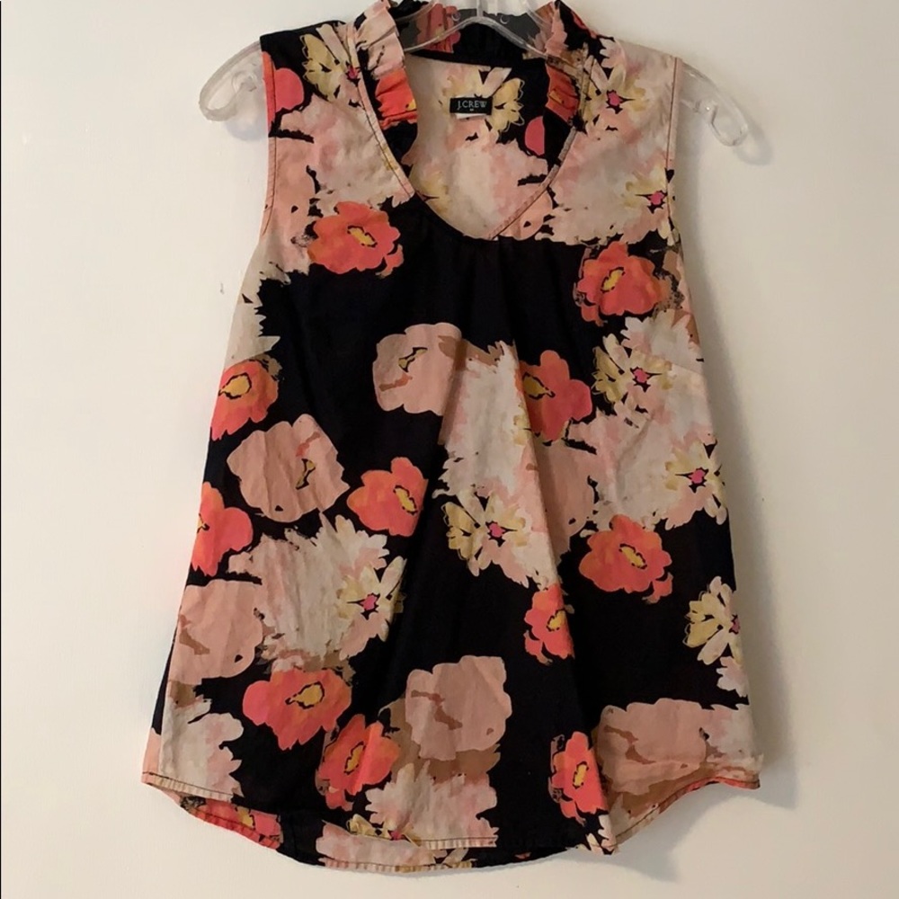 J. Crew floral tank